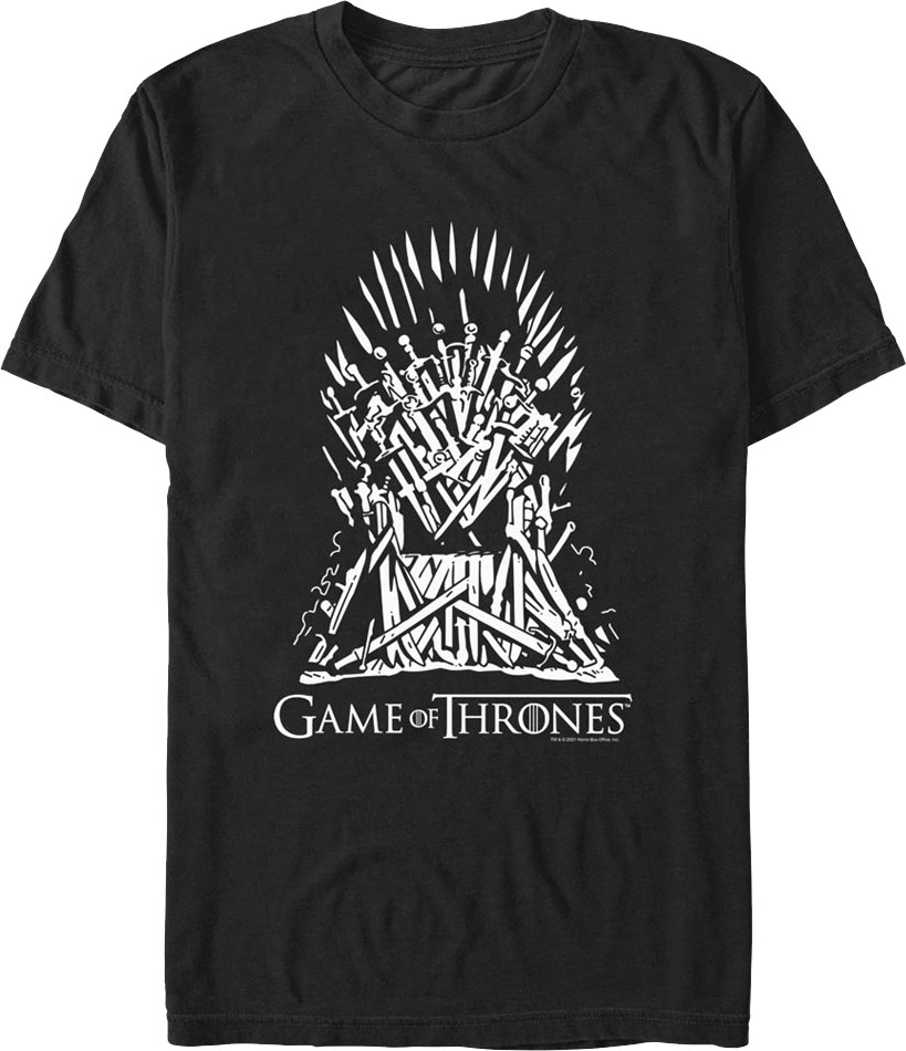 Iron Throne Game Of Thrones T-Shirt product image 1