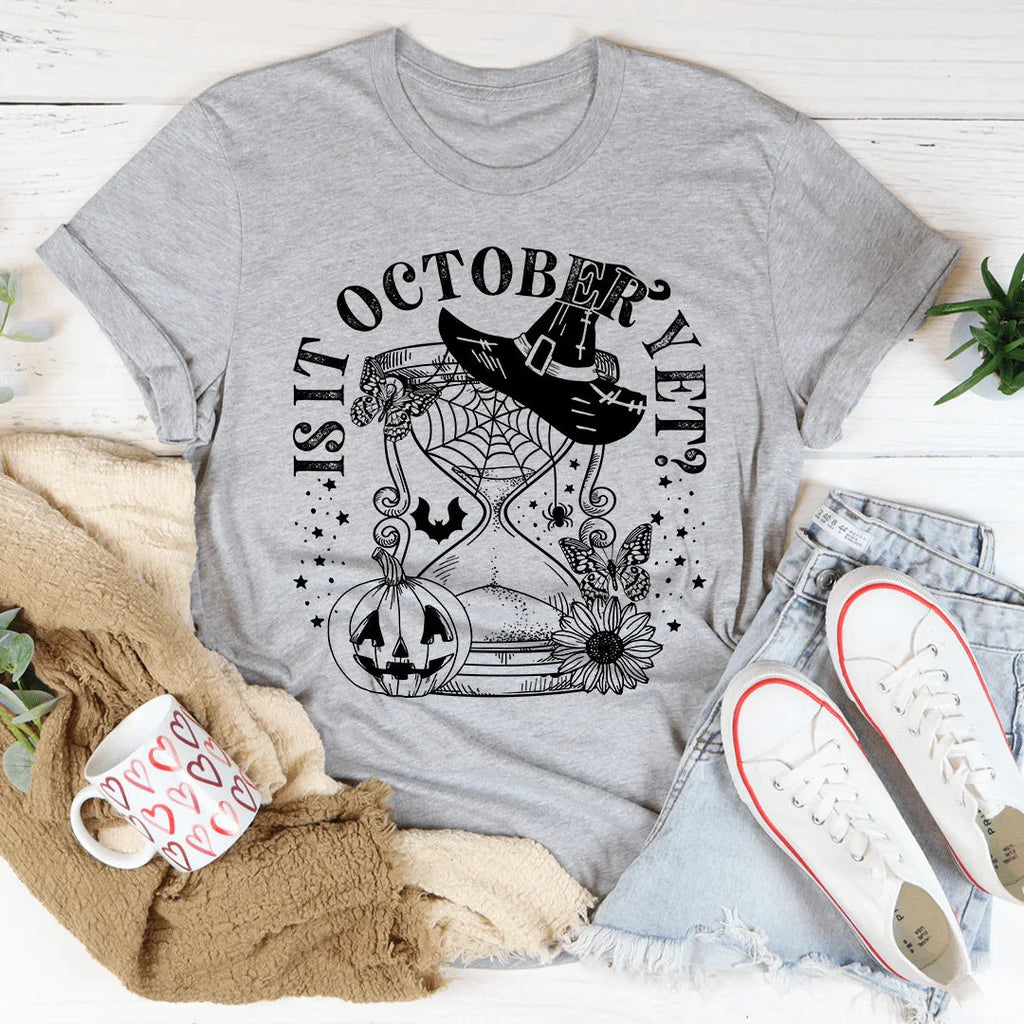 Is It October Yet Pumpkin Tee product image 1