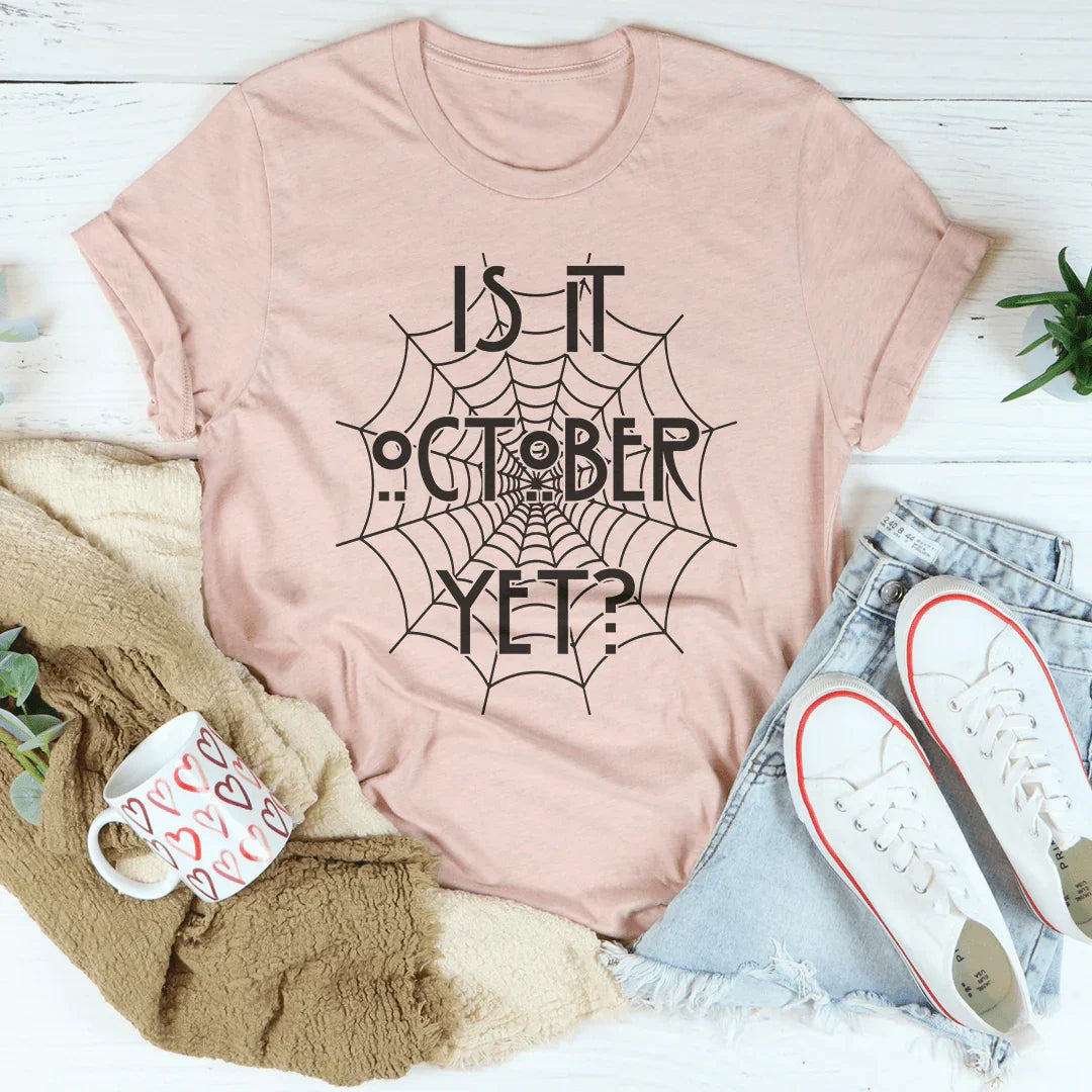 Is It October Yet Tee product image 5
