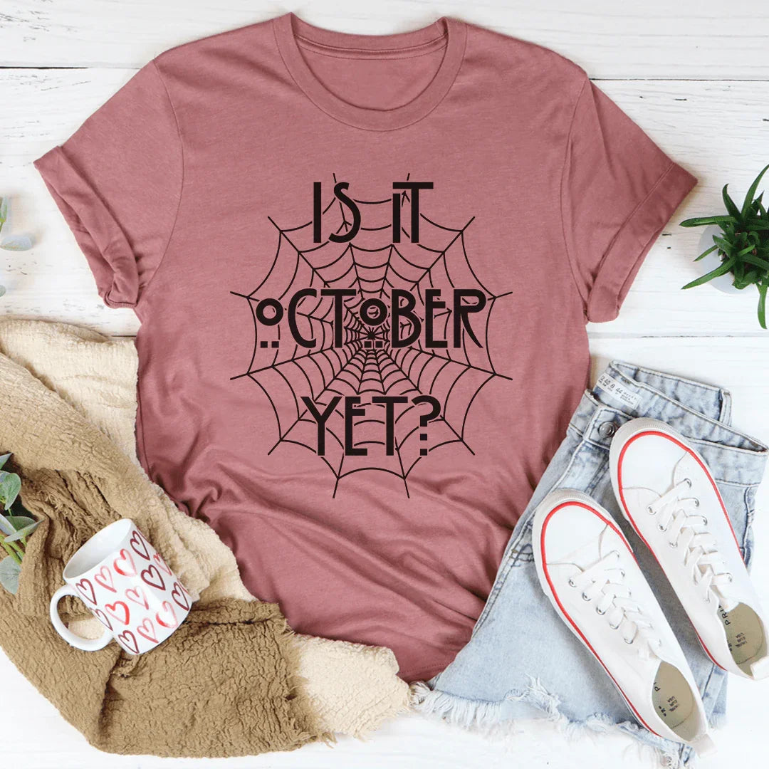 Is It October Yet Tee product image 4