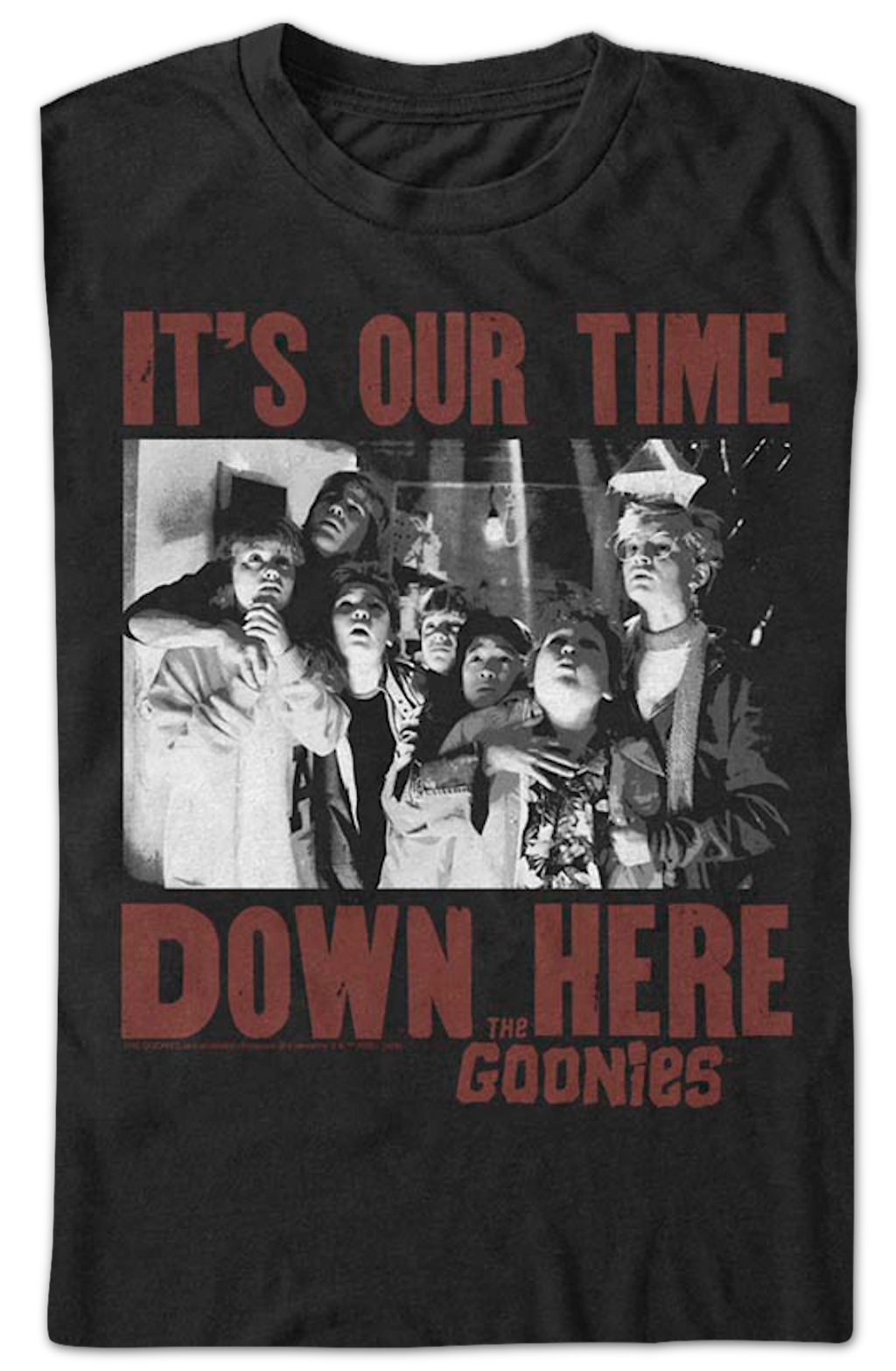 It's Our Time Down Here Goonies T-Shirt product image 2