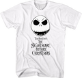 Jack Skellington Head Nightmare Before Christmas T-Shirt product image 1