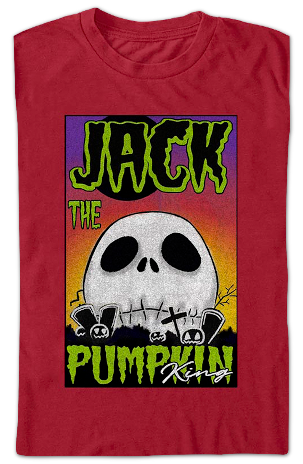 Jack The Pumpkin King Nightmare Before Christmas T-Shirt product image 2
