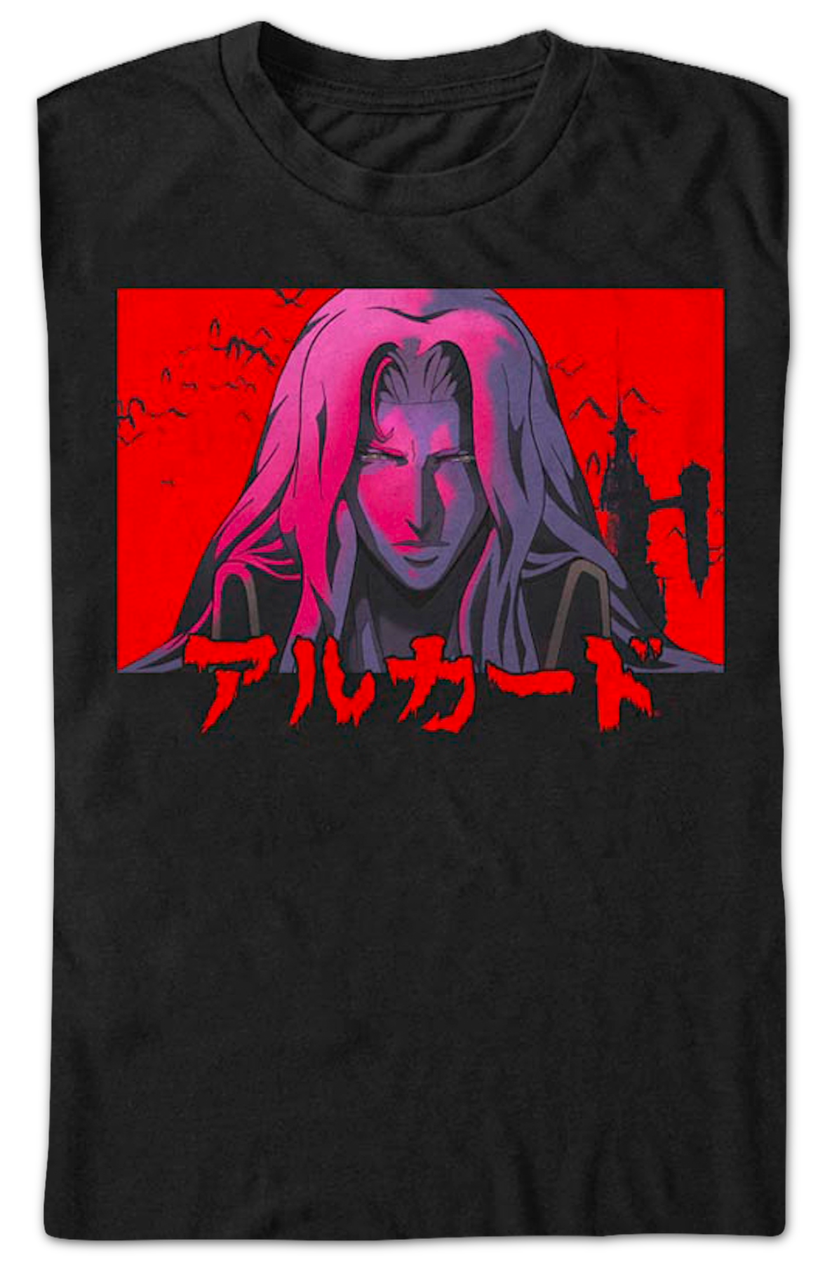 Japanese Alucard Photo Castlevania T-Shirt product image 2