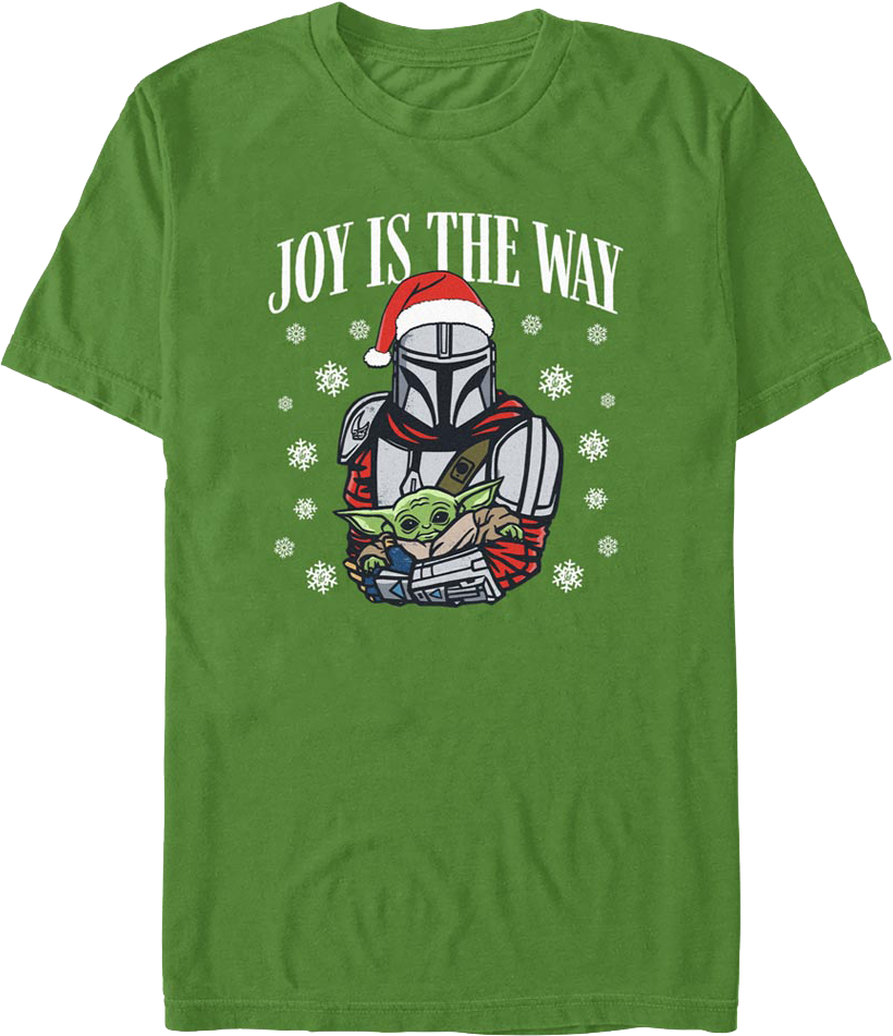 Joy Is The Way Mandalorian Star Wars T-Shirt product image 1