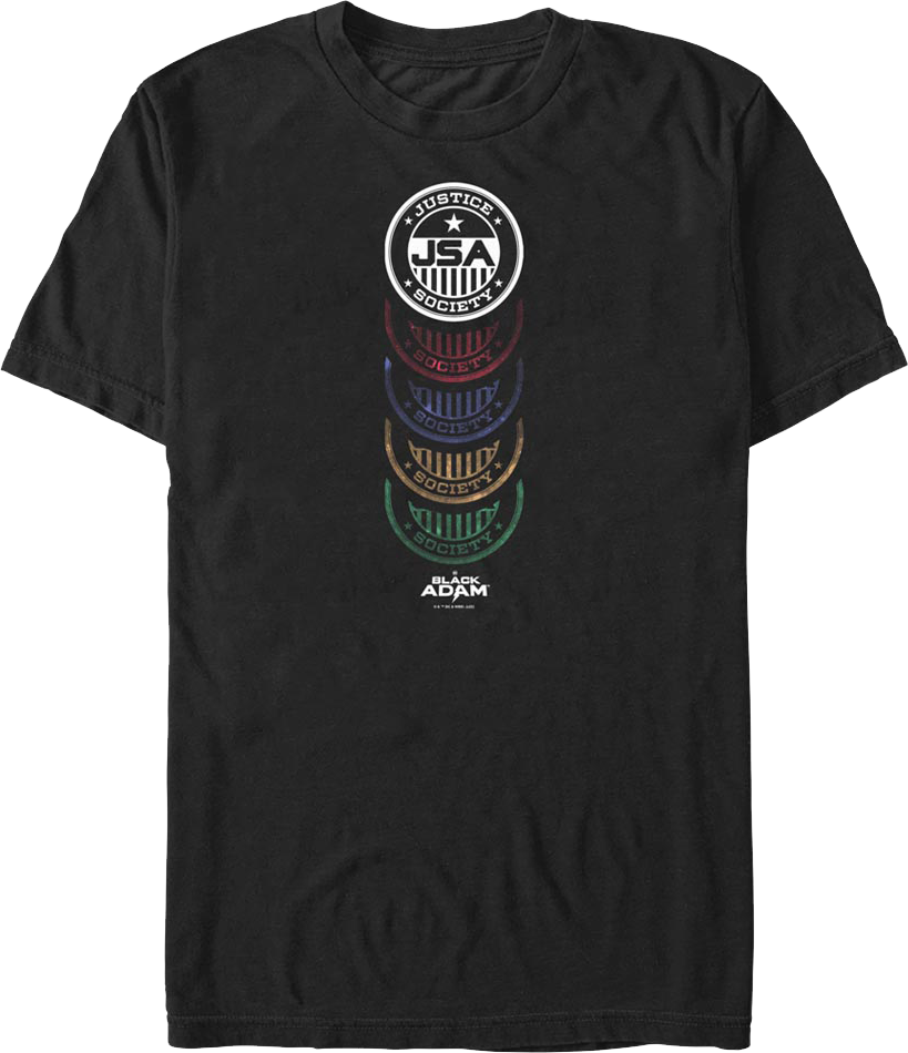 Justice Society of America Black Adam DC Comics T-Shirt product image 1