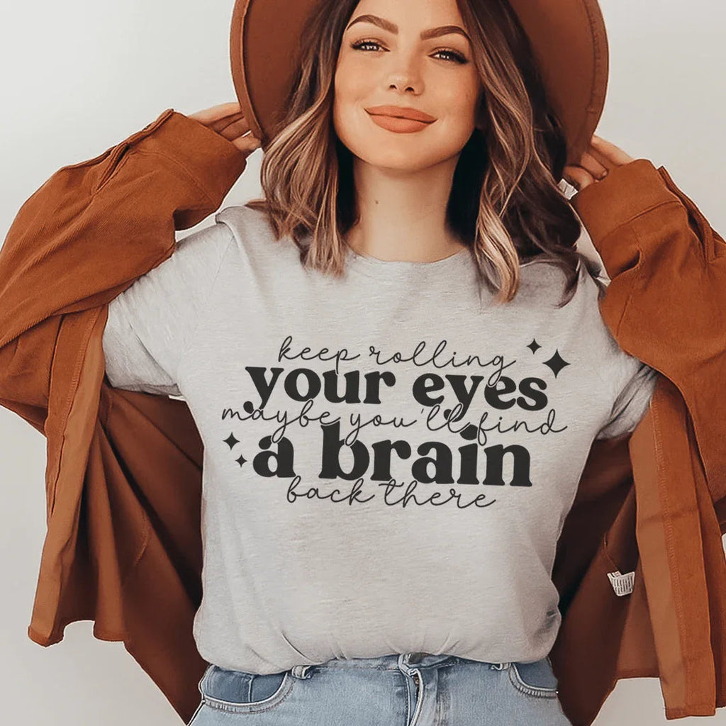 Keep Rolling Your Eyes Tee product image 1