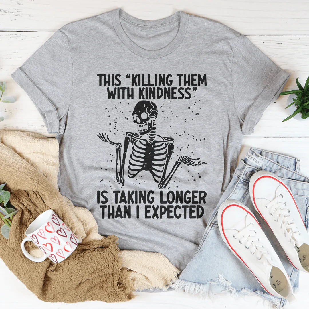 "Kill Them With Kindness" – Sassy Soft Graphic T-Shirt product image 2