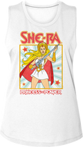 Ladies She-Ra Princess of Power Pose MOTU Muscle Tank Top