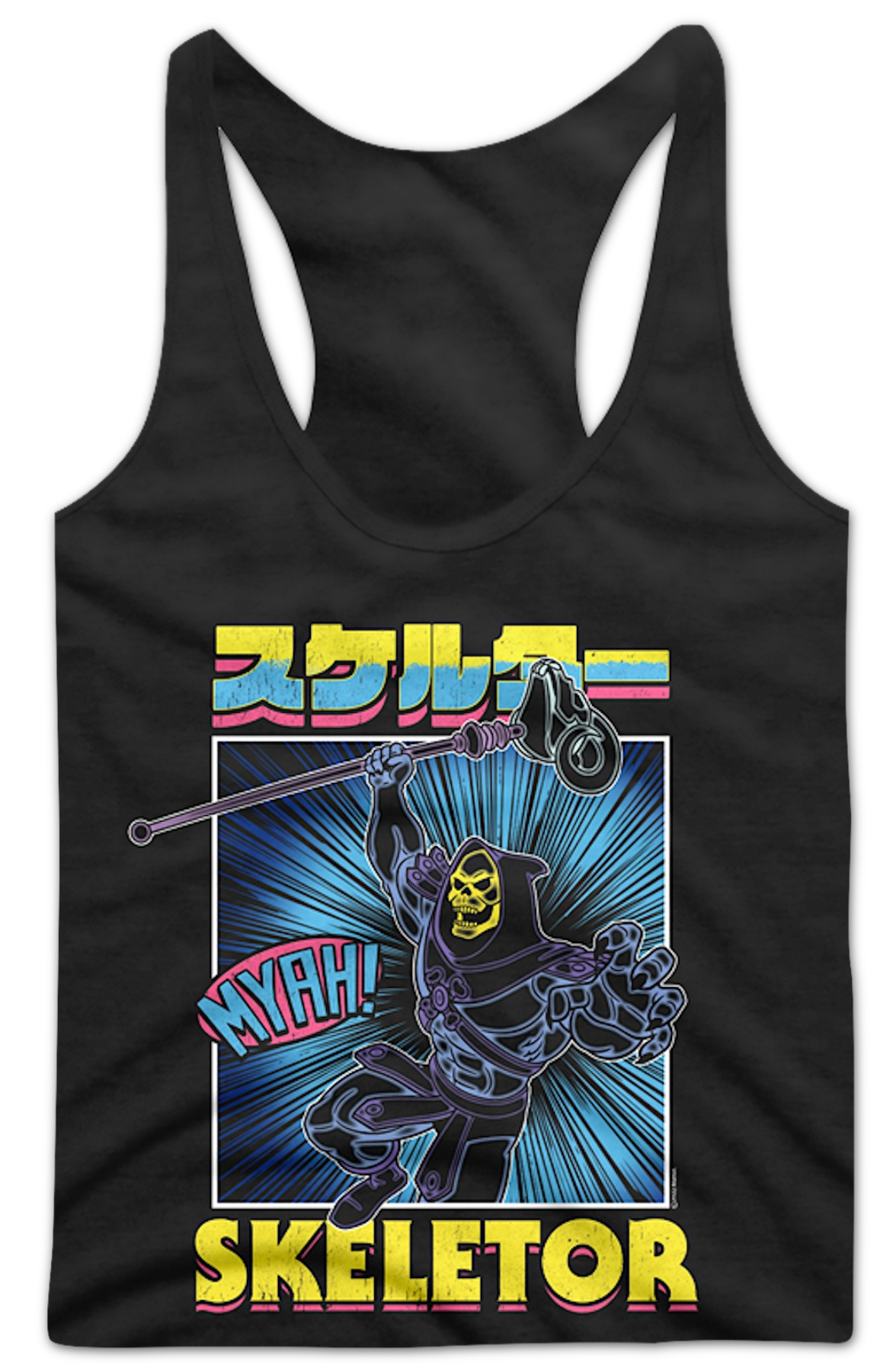 Ladies Skeletor Masters of the Universe Racerback Tank Top