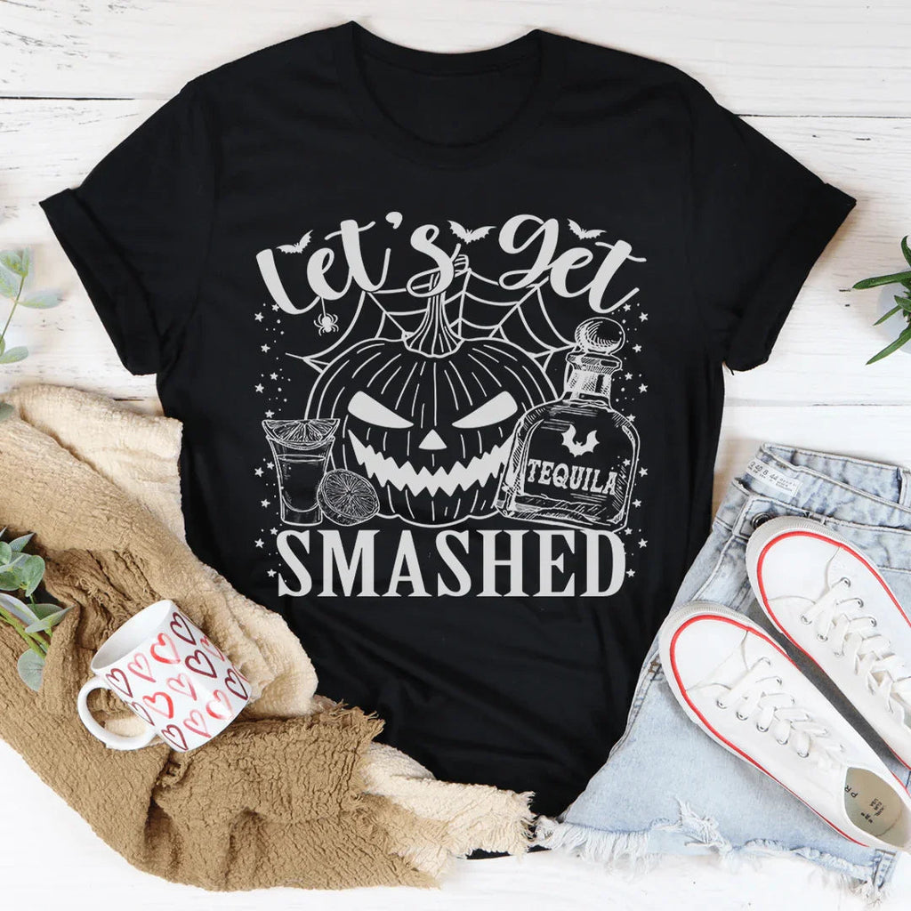 Let's Get Smashed Pumpkin Tee product image 2