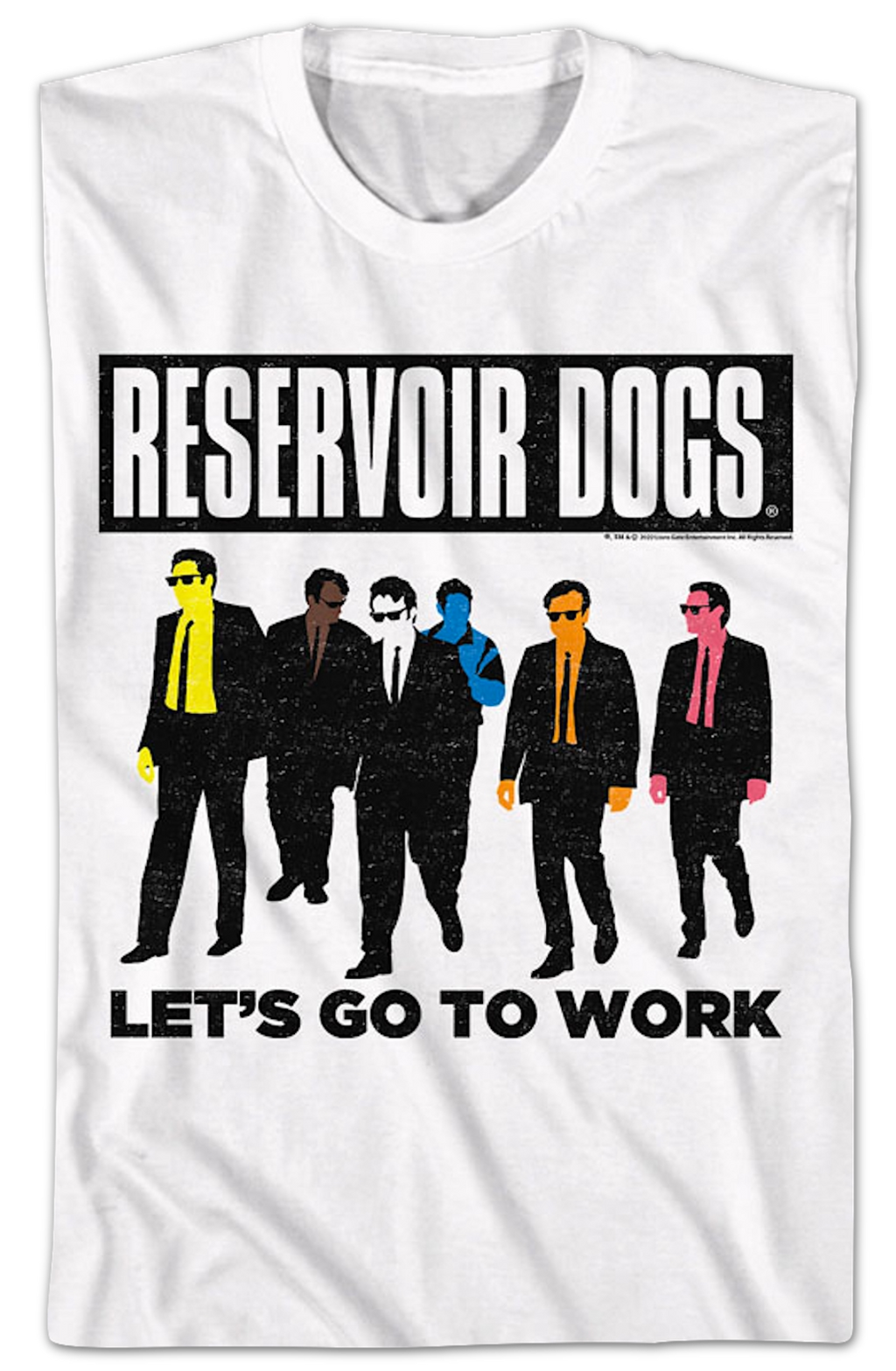 Let's Go To Work Reservoir Dogs T-Shirt product image 2