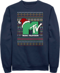 Logo Faux Ugly Christmas Sweater MTV Sweatshirt product image 1