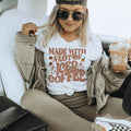 Made With A Lot Of Iced Coffee Tee product image 1