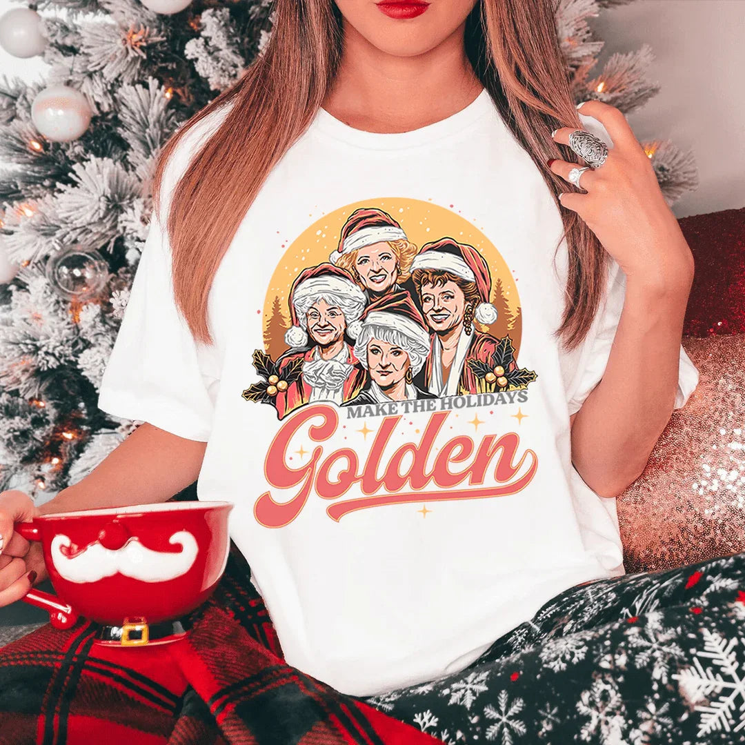 Make The Holidays Golden Tee product image 3