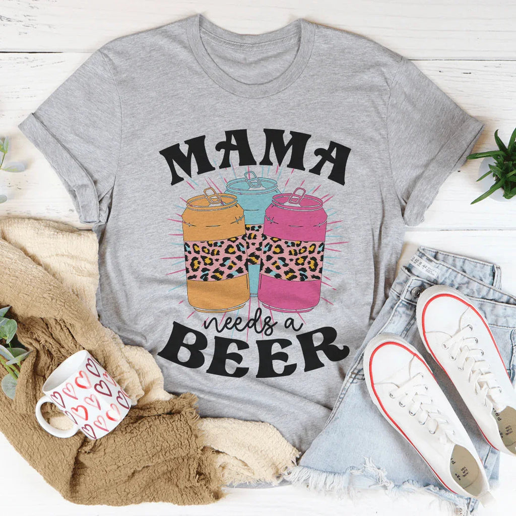 Mama Needs A Beer Tee product image 2