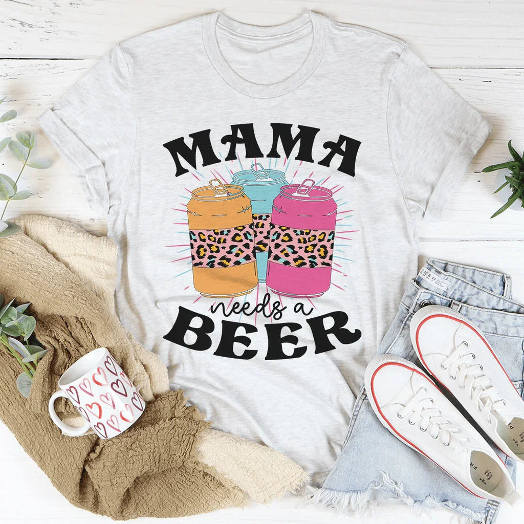 Mama Needs A Beer Tee product image 4