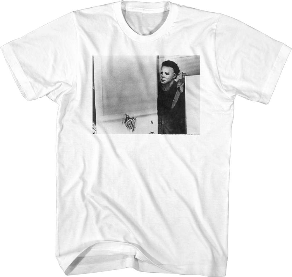 Michael Myers Locksmith Halloween T-Shirt product image 1