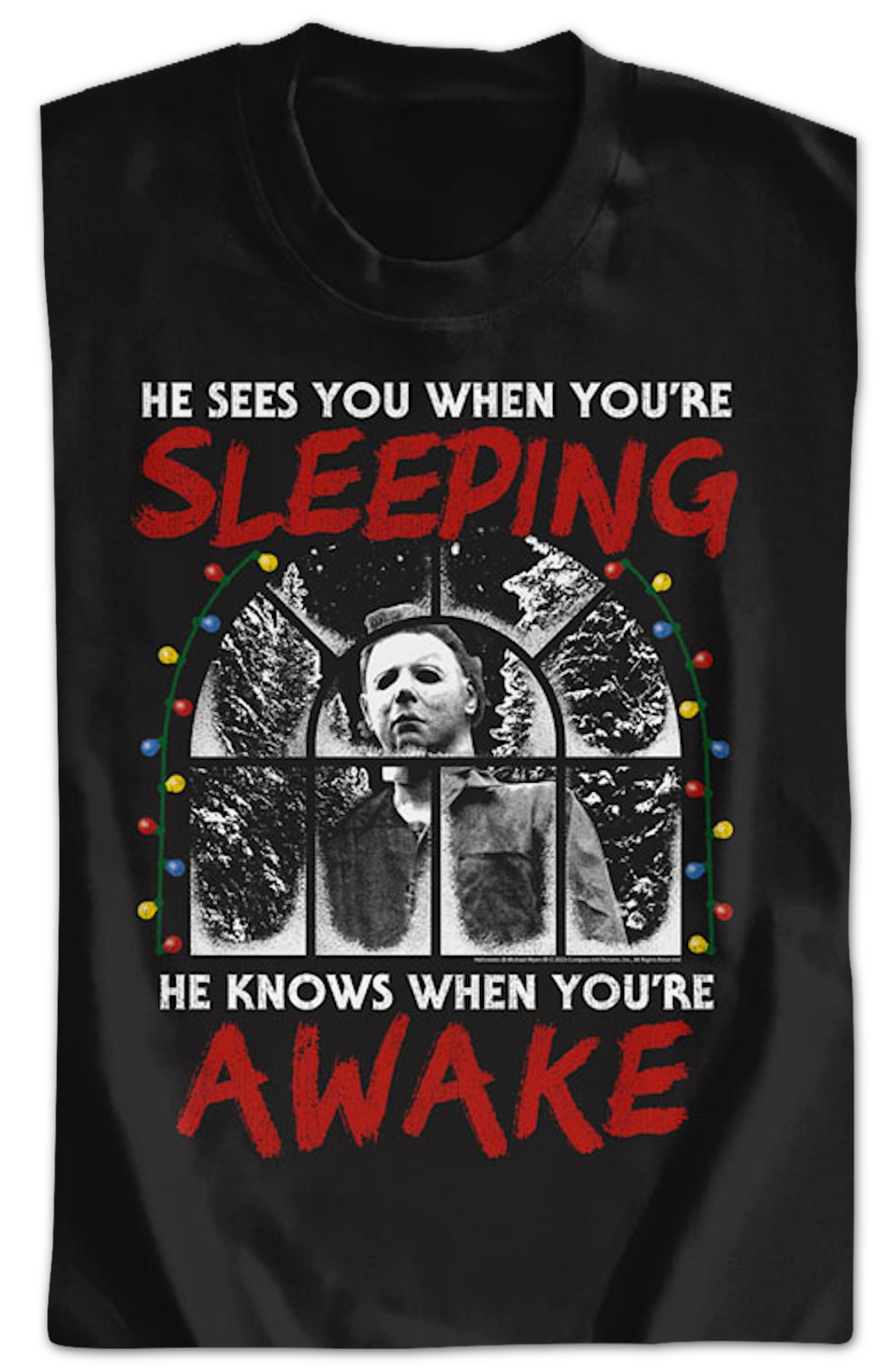 Michael Myers Sees You When You're Sleeping Halloween product image 2