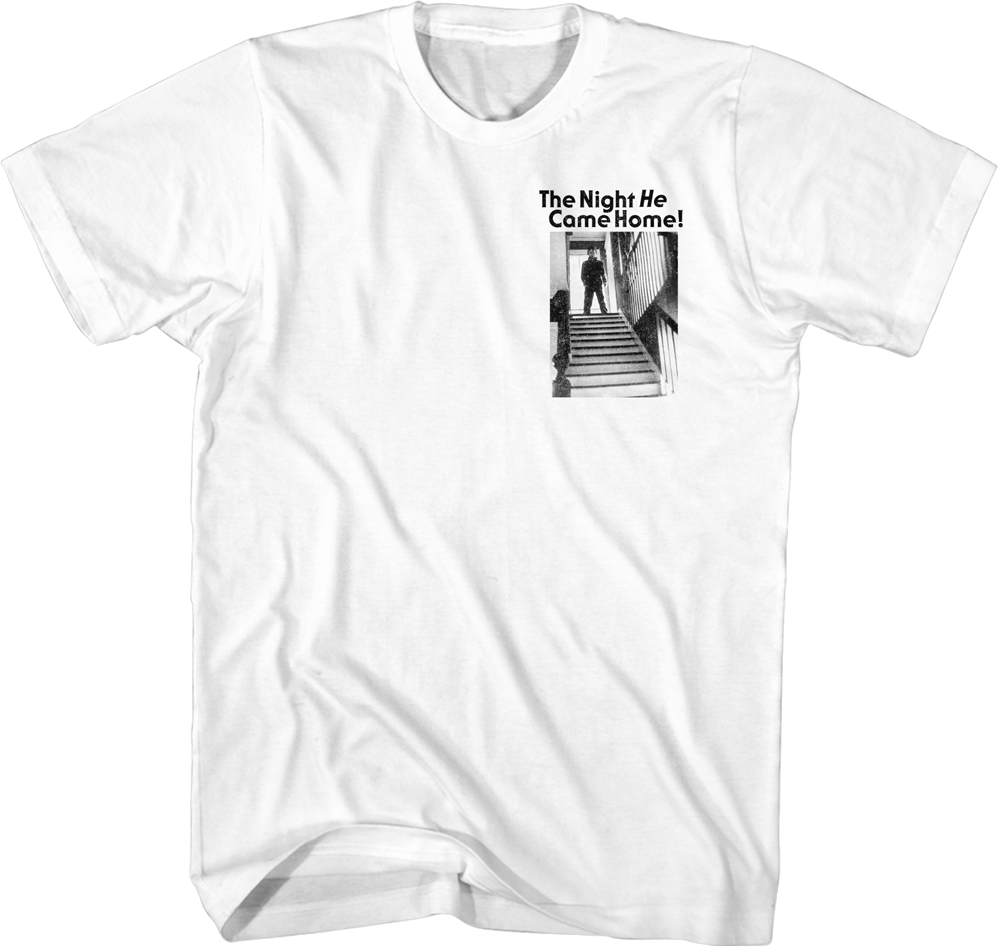 Michael Myers Staircase Photos Halloween T-Shirt product image 3