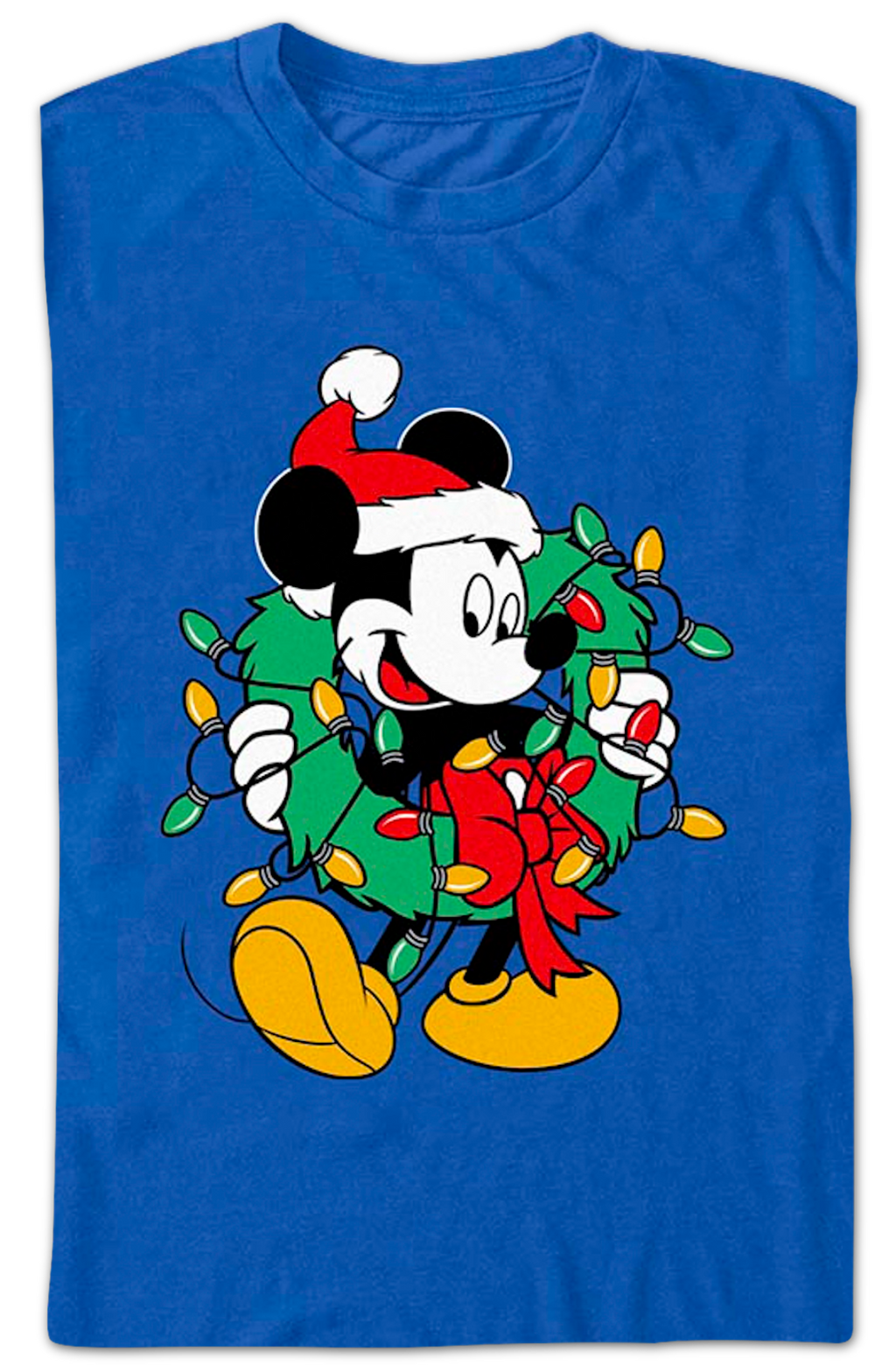 Mickey Mouse Christmas Wreath Disney T-Shirt product image 2