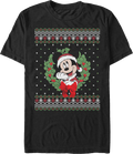 Mickey Mouse Faux Ugly Sweater Disney T-Shirt product image 1