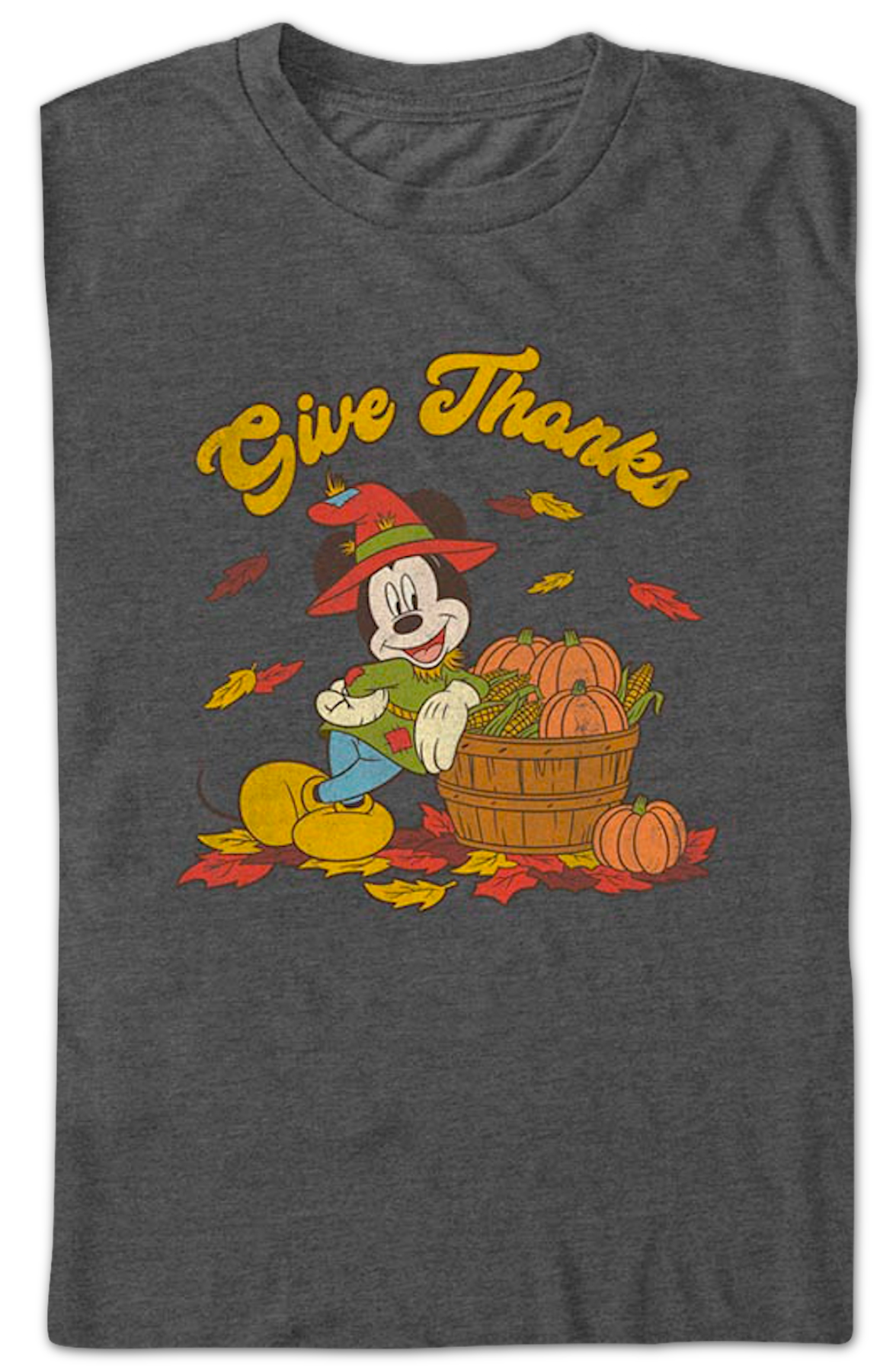 Mickey Mouse Give Thanks Disney T-Shirt product image 2
