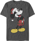 Mickey Mouse Santa Hat Disney T-Shirt