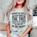 Might As Well Sleep Under The Tree Christmas Tee product image 1