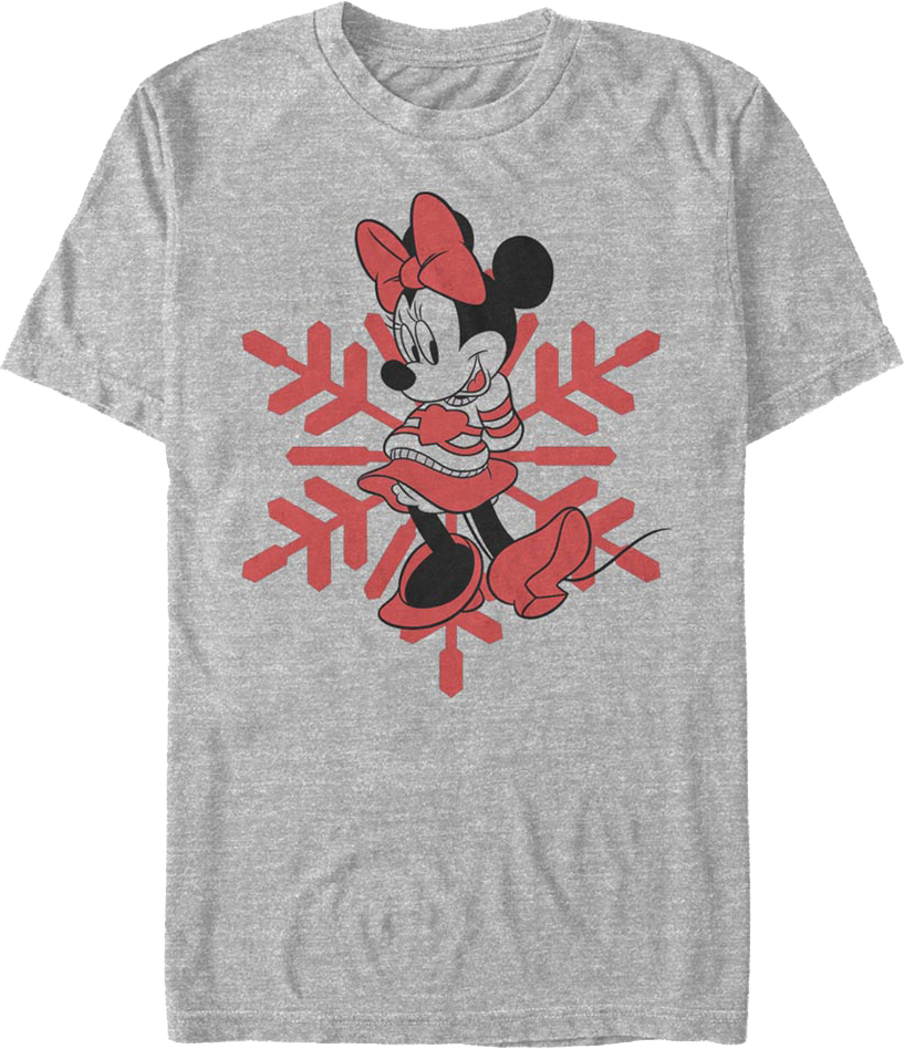 Minnie Mouse Snowflake Disney T-Shirt product image 1