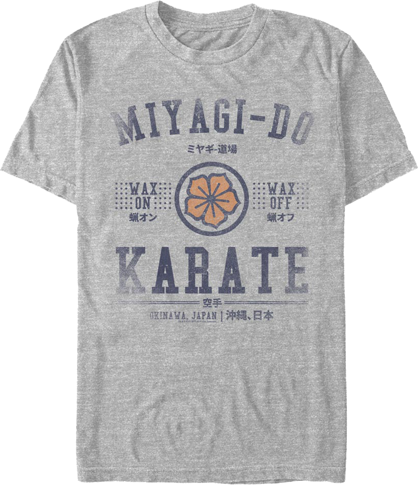 Miyagi-Do Wax On Off Cobra Kai T-Shirt product image 1
