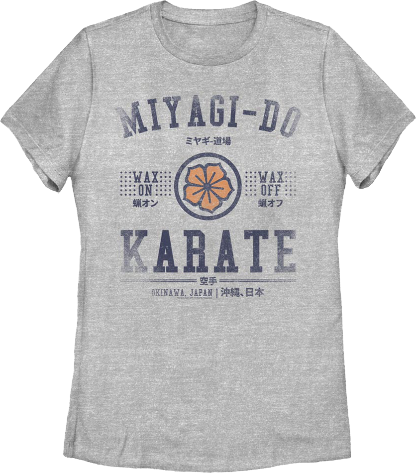 Womens Miyagi-Do Wax On Off Cobra Kai Shirt product image 2