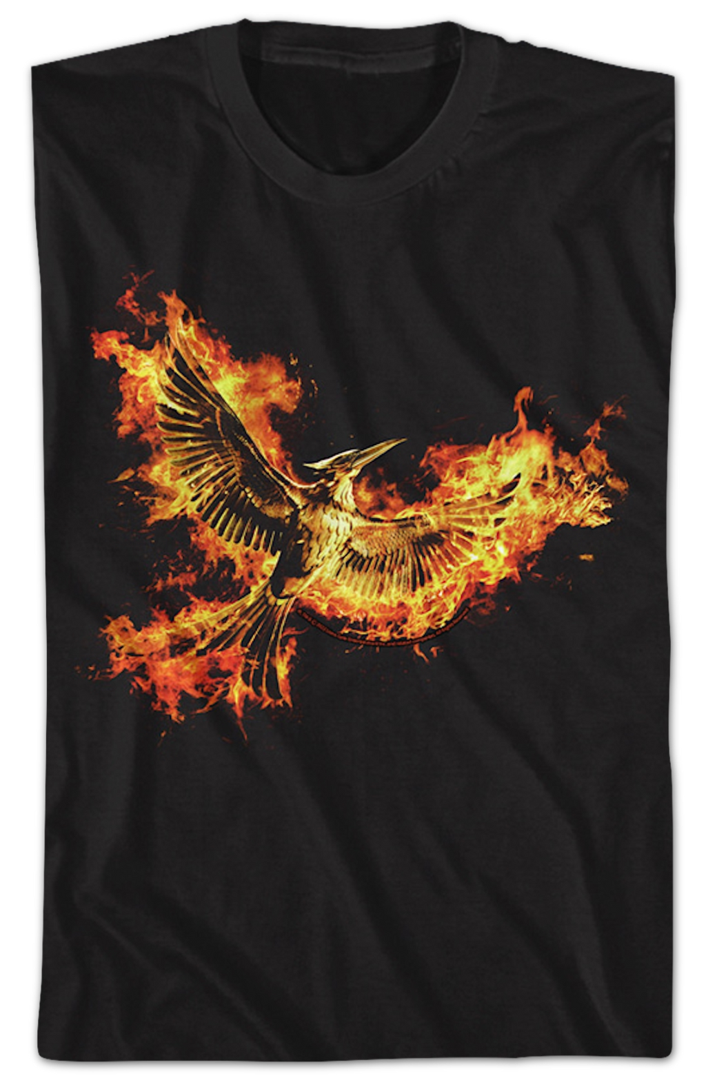 Mockingjay Fire Flight Hunger Games T-Shirt product image 2