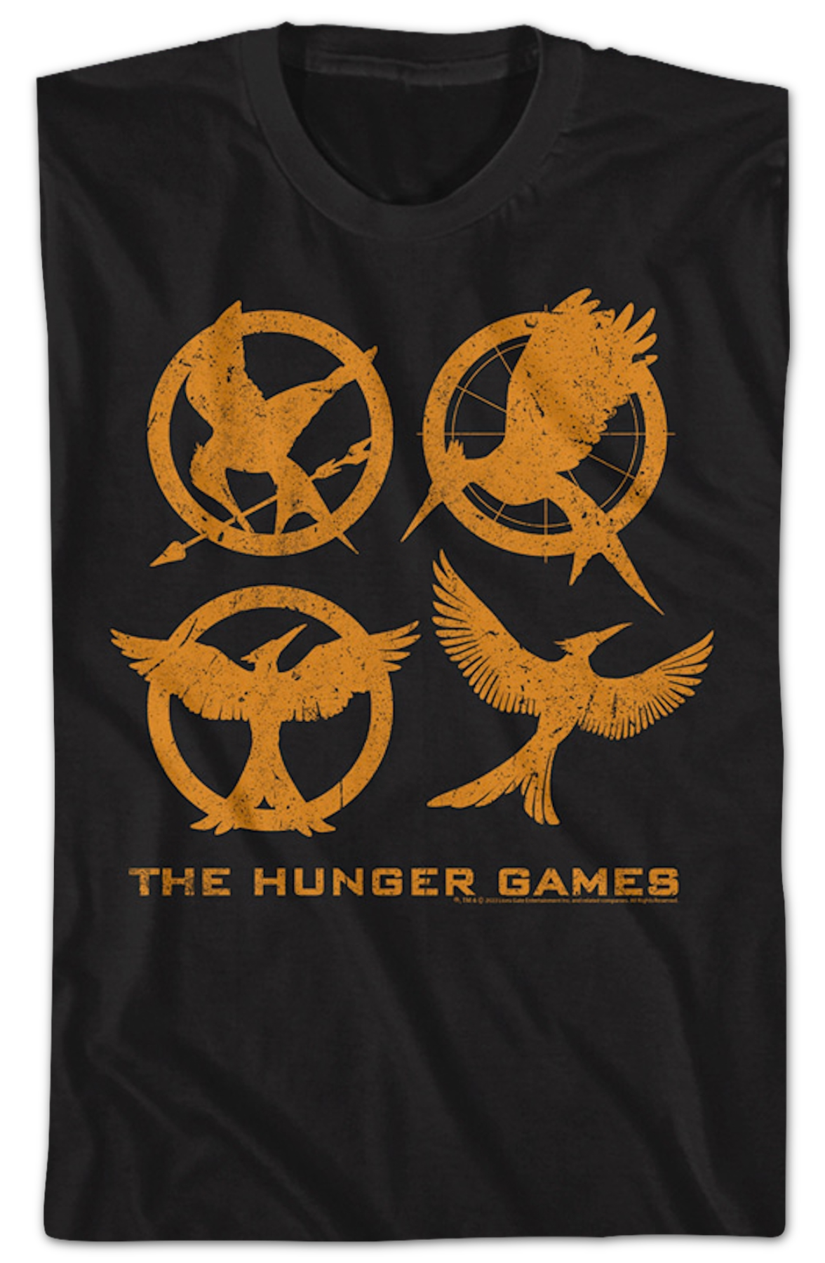 Mockingjay Logos Hunger Games T-Shirt product image 2