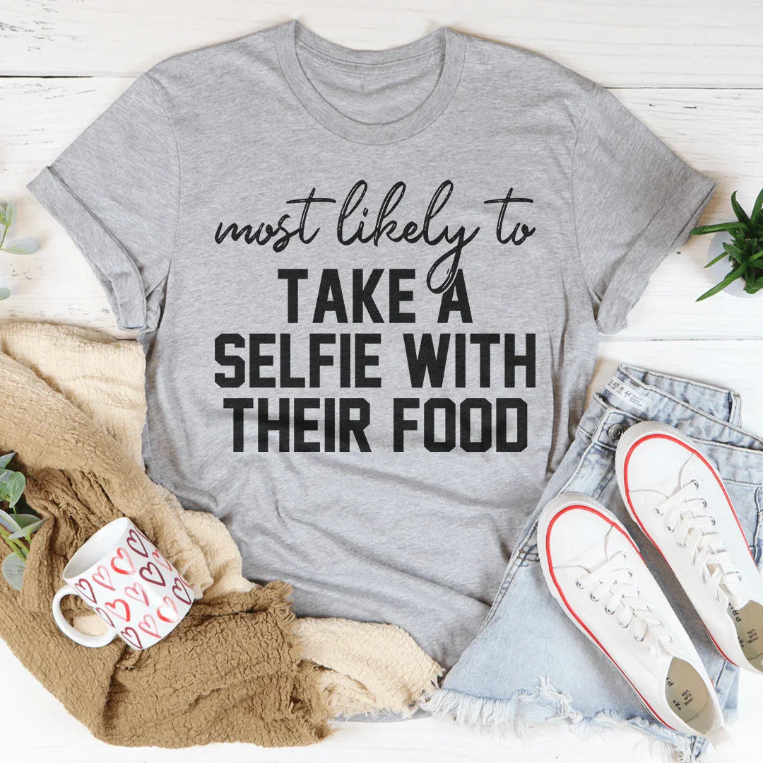Most Likely To Take A Selfie With Their Food Thanksgiving product image 3