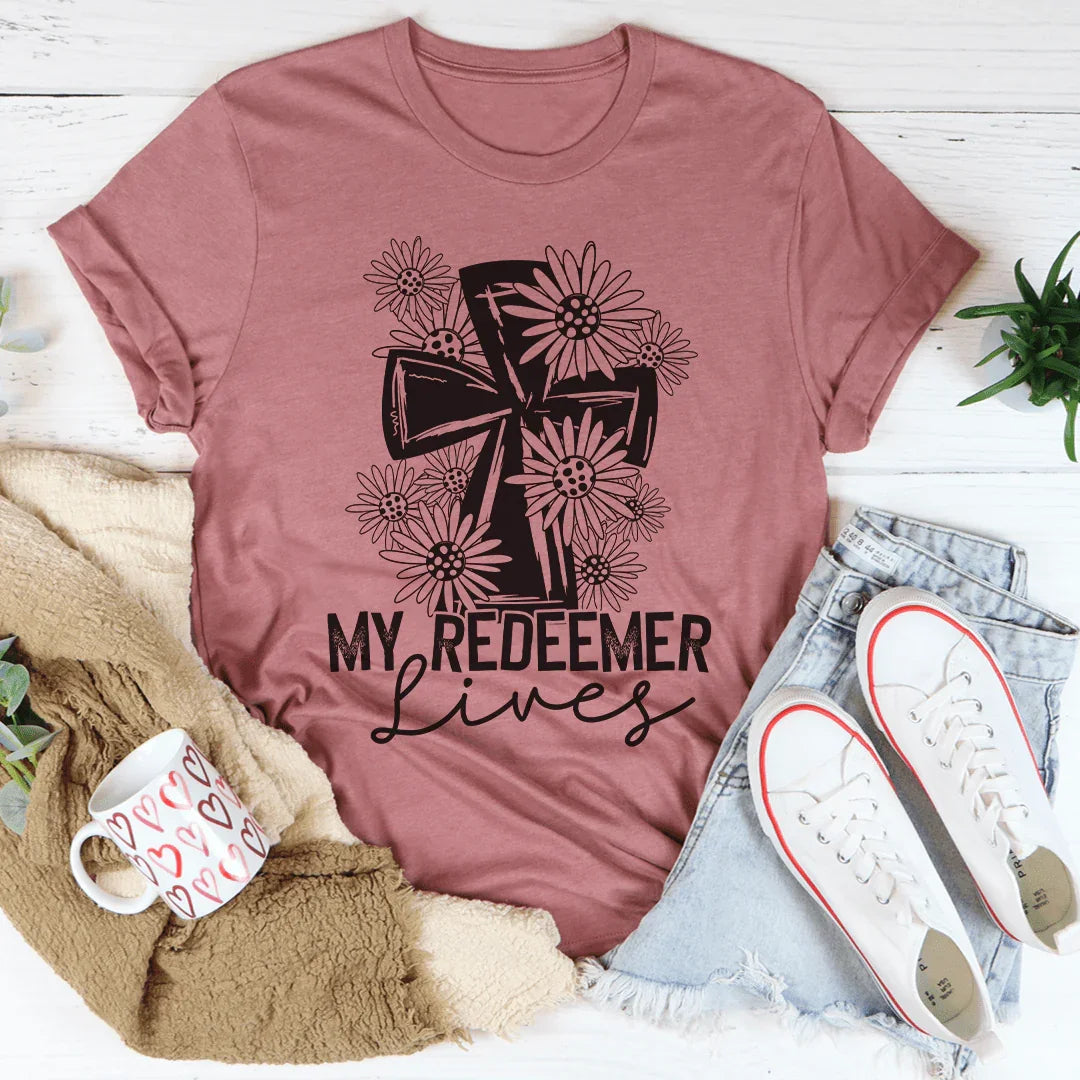 My Redeemer Lives Tee product image 4
