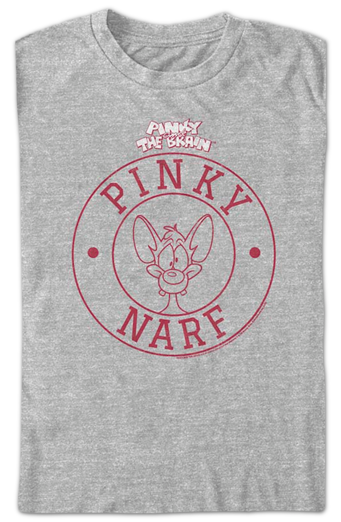 Narf Circle Pinky and the Brain T-Shirt product image 2