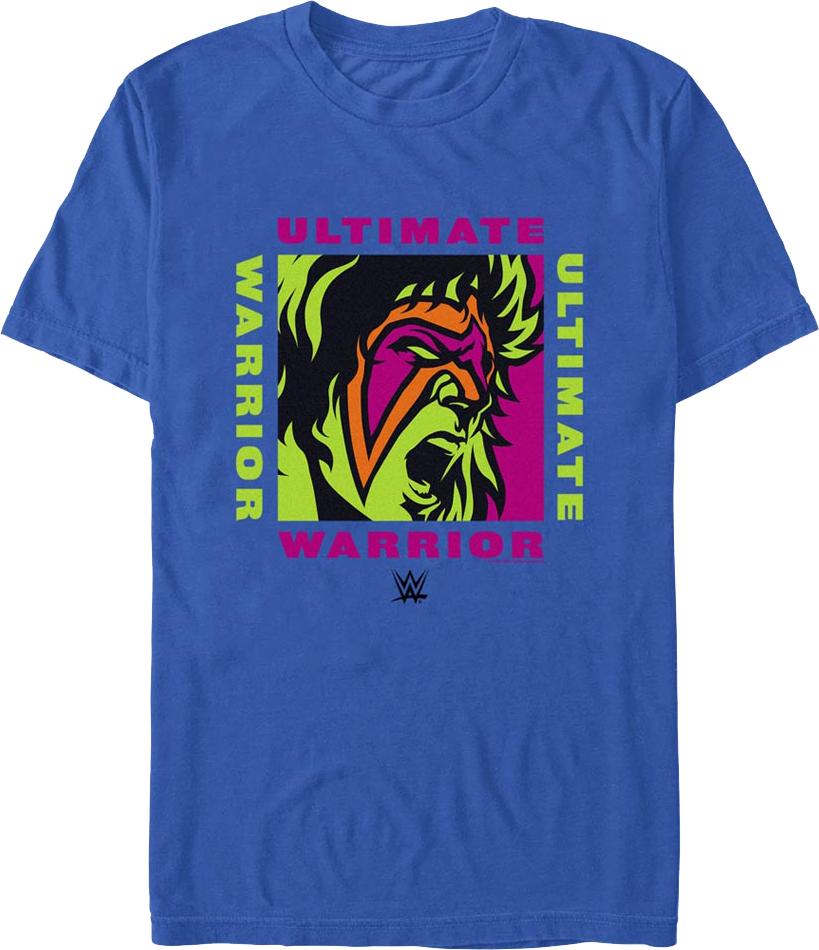 Neon Ultimate Warrior T-Shirt product image 1