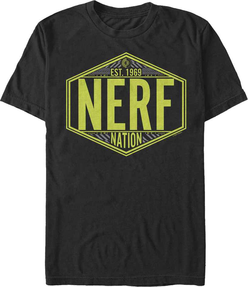 Nerf Nation Est. 1969 T-Shirt product image 1