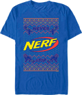 Never Stop Faux Ugly Christmas Sweater Nerf T-Shirt product image 1