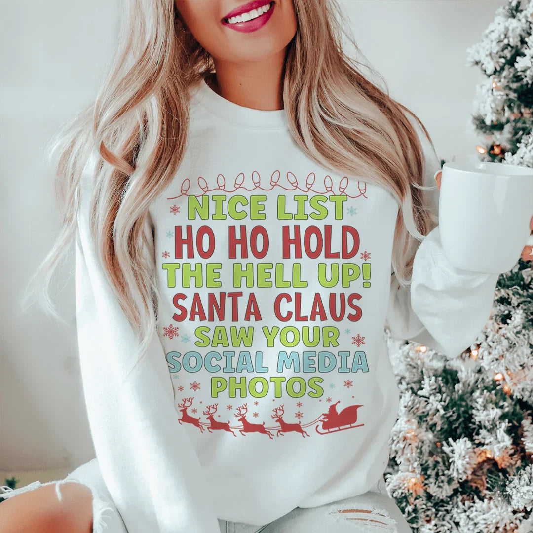 Nice List Sweatshirt product image 1