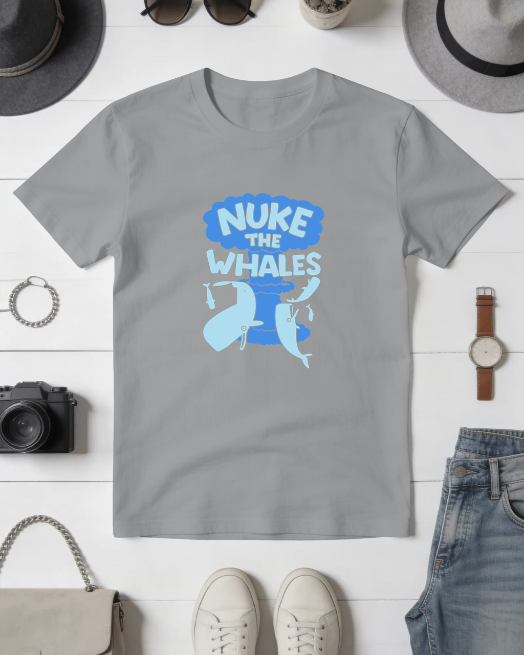 Nuke The Whales T-Shirt product image 13