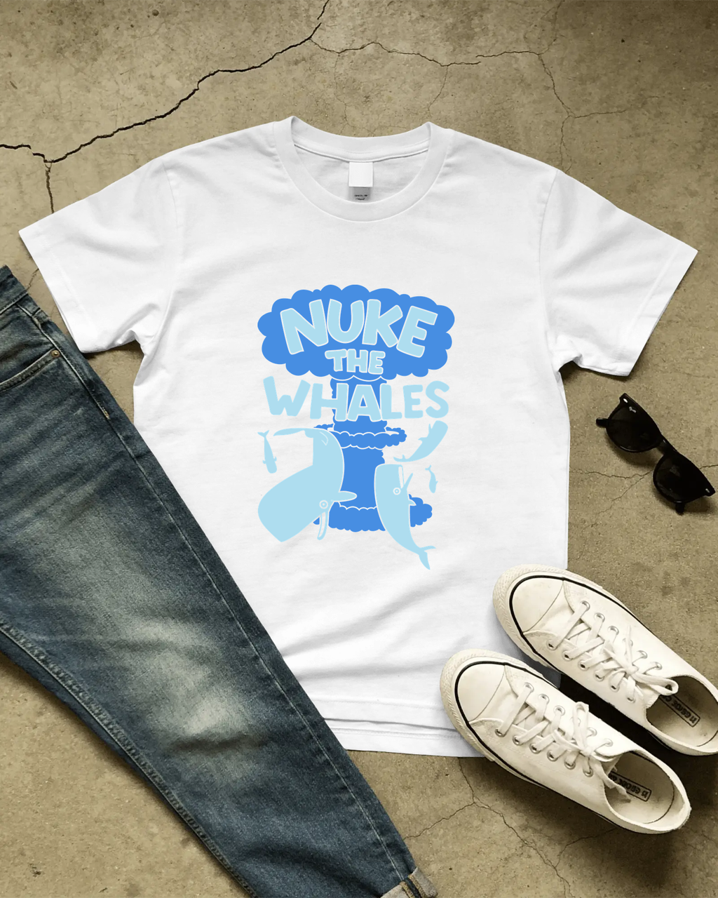 Nuke The Whales T-Shirt product image 12