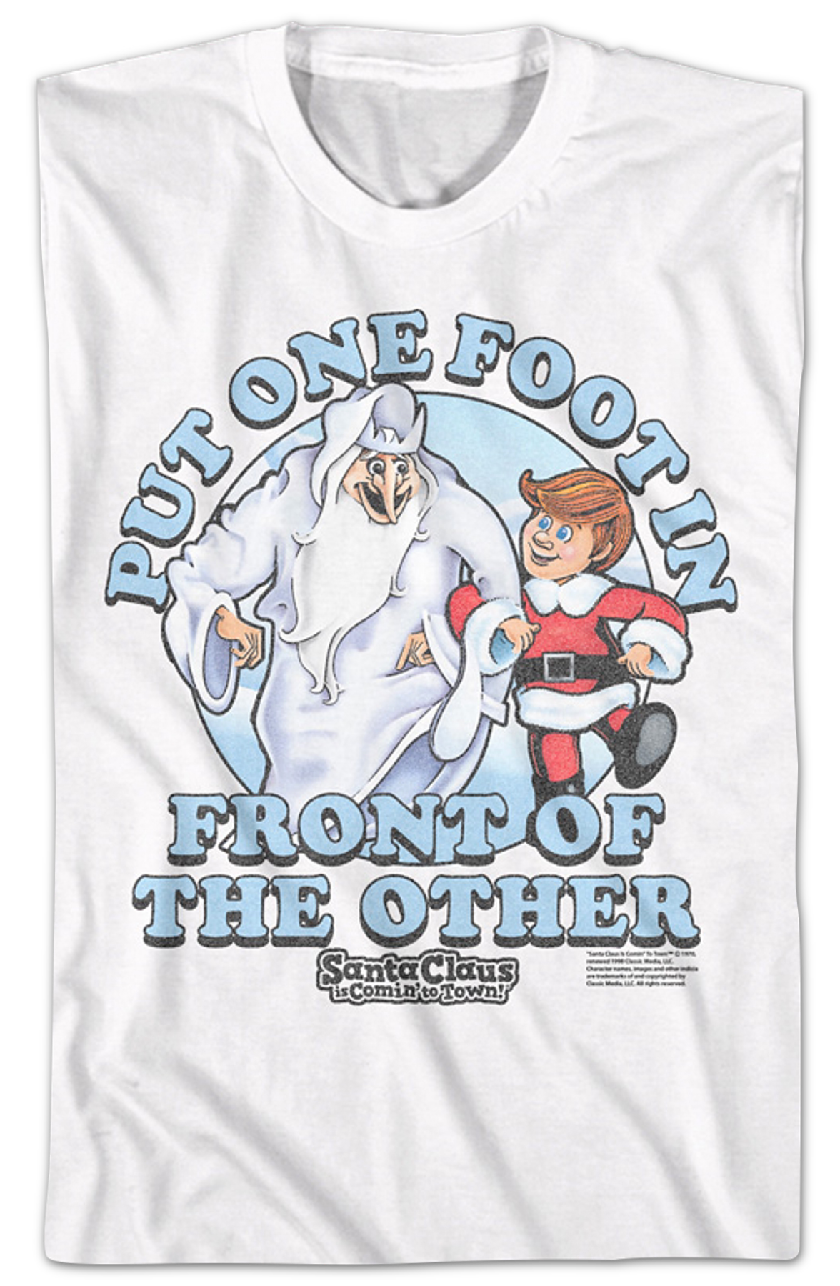 One Foot In Front Of The Other Santa Claus Is Comin' To product image 2