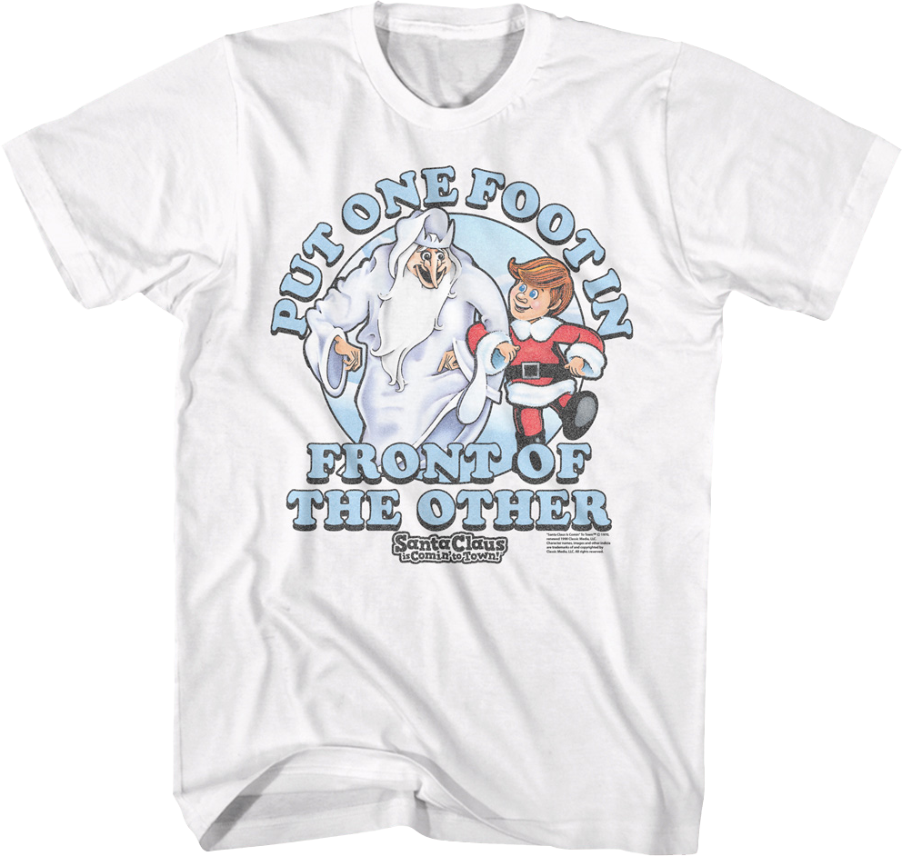 One Foot In Front Of The Other Santa Claus Is Comin' To product image 1