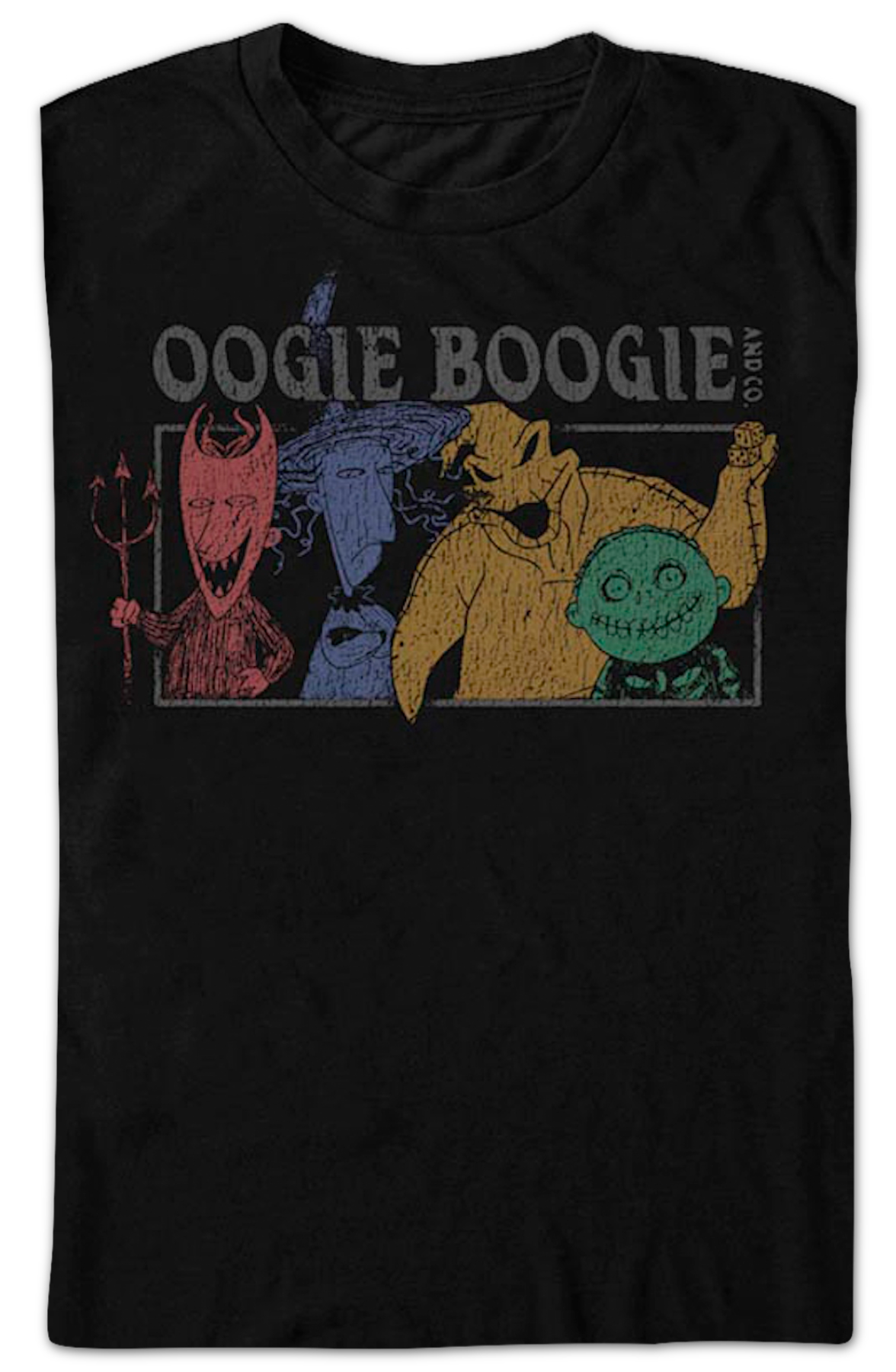 Oogie Boogie And Co. Nightmare Before Christmas T-Shirt product image 2