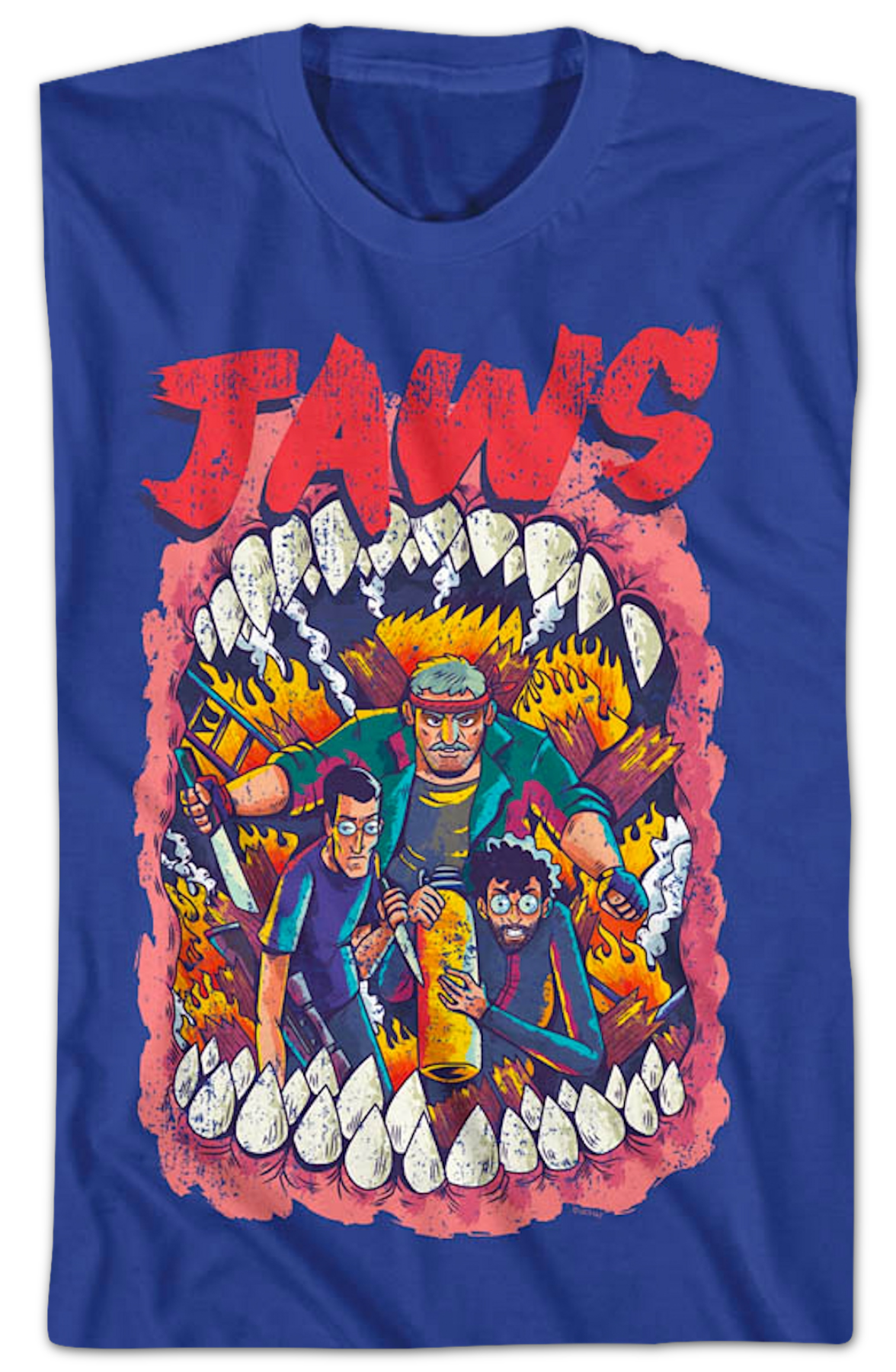 Open Mouth Illustration Jaws T-Shirt product image 2