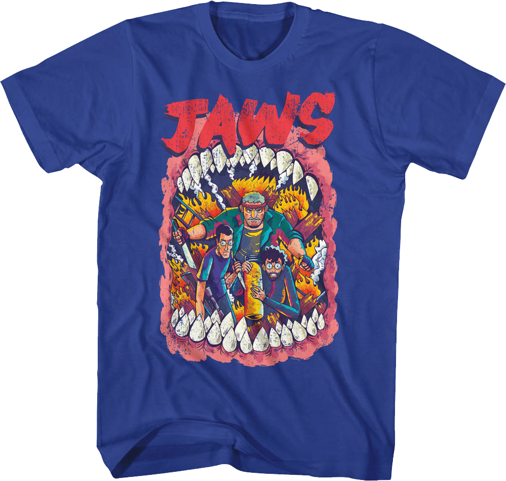 Open Mouth Illustration Jaws T-Shirt product image 1