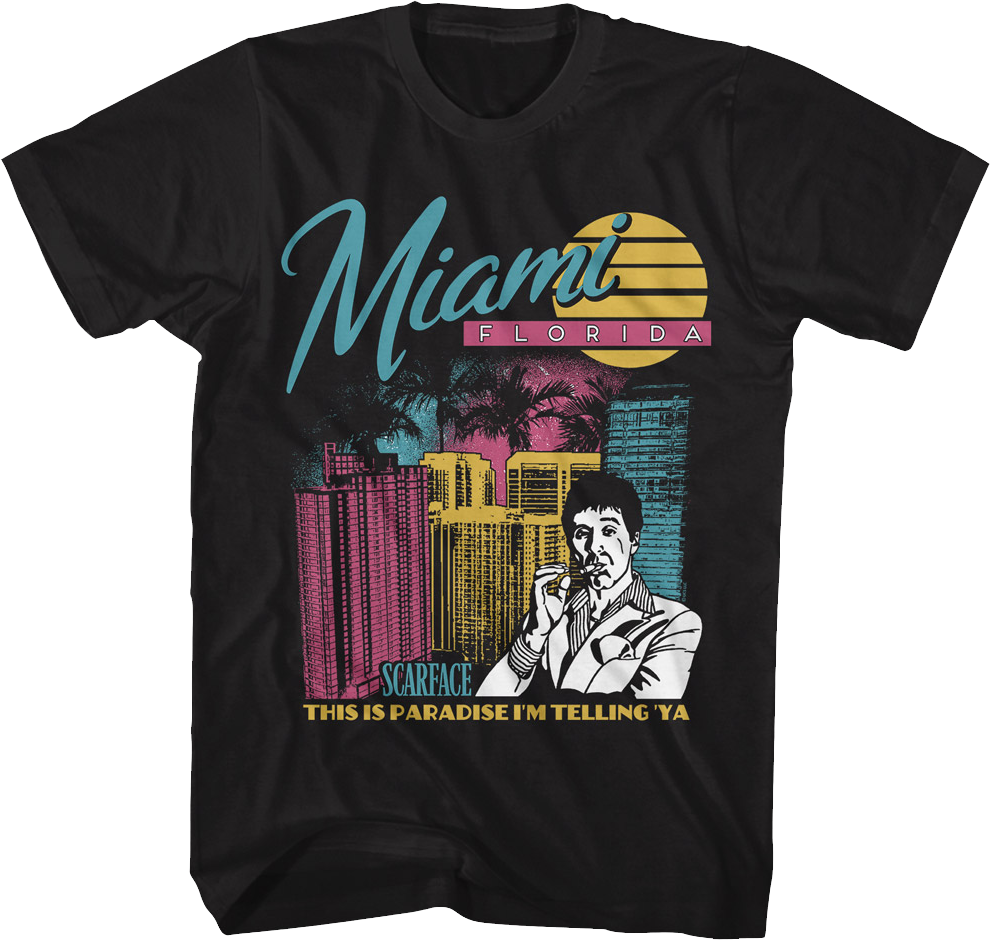 Paradise Scarface T-Shirt product image 1