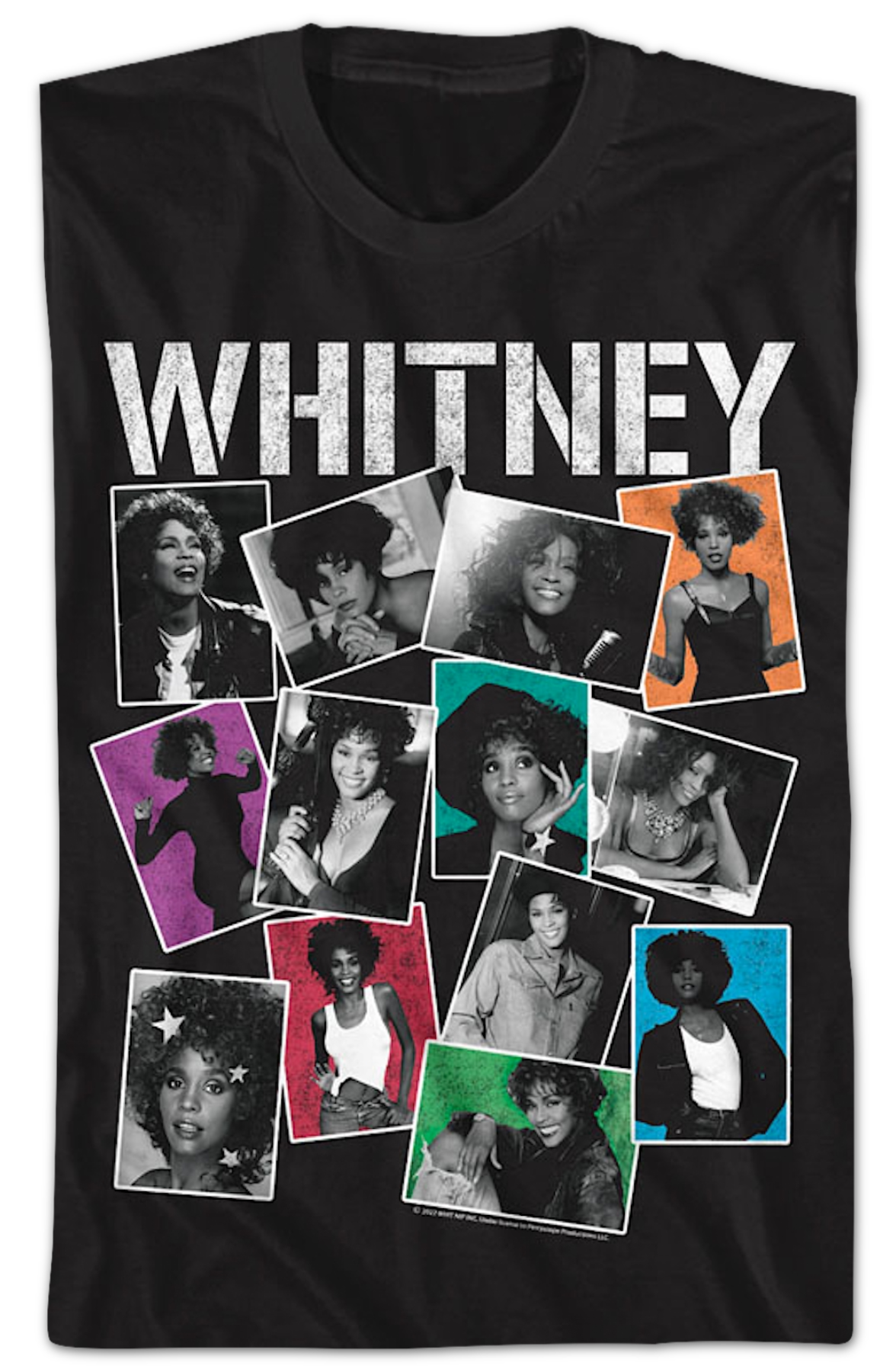 Photo Collage Whitney Houston T-Shirt product image 2